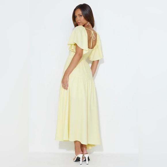 Hello Molly Yellow Maxi Dress - Picture 3 of 9